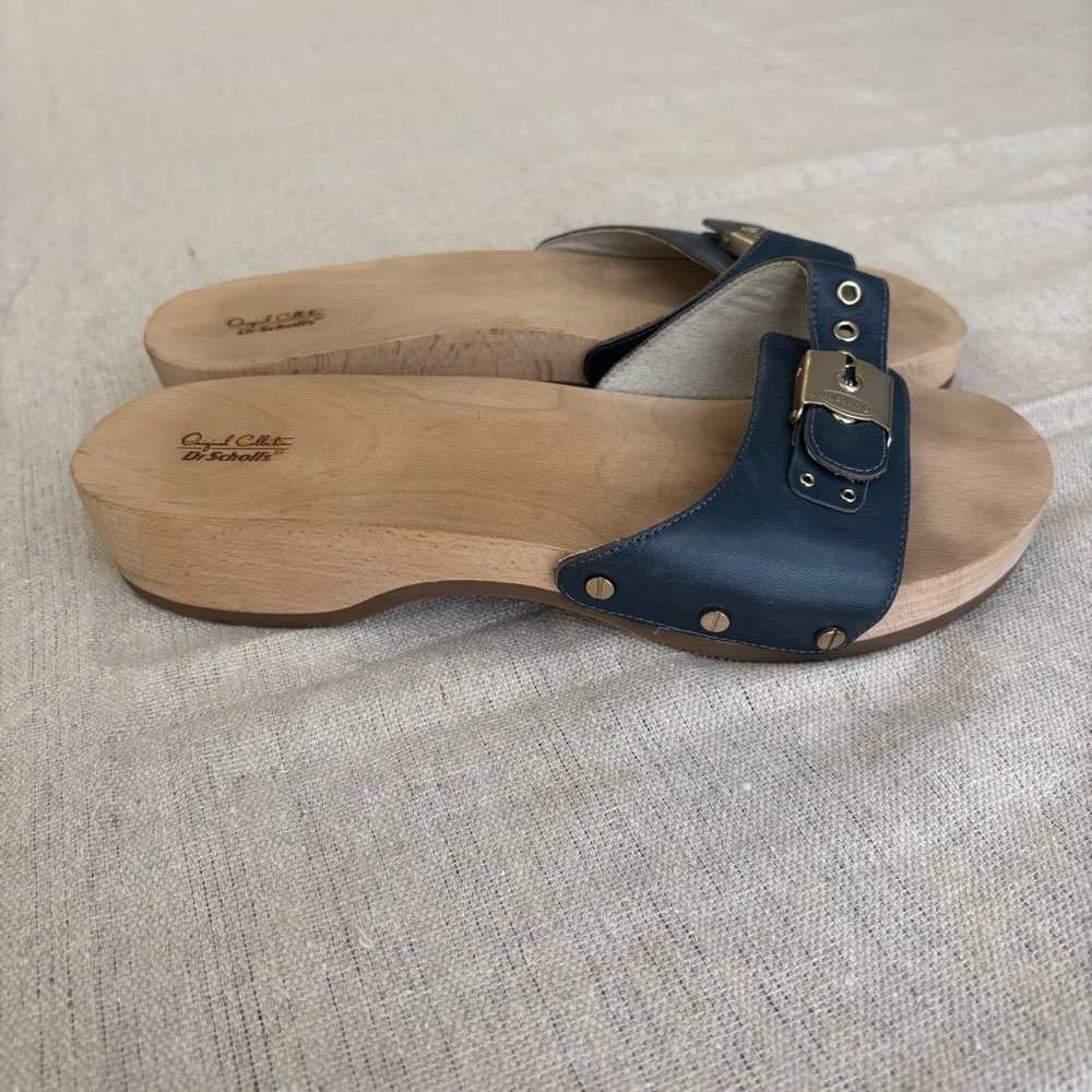 Dr. Scholl’s Original Collection Clog Women’s Size 8 Navy Blue